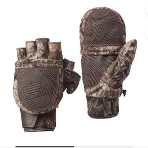 Mossy Oak Country Ladies Camo Magnetic Pop Top Gloves